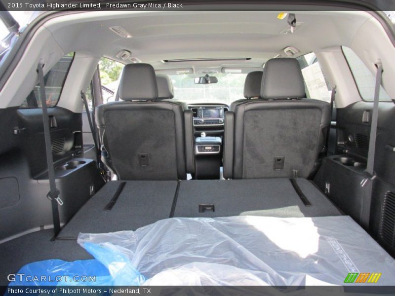 Predawn Gray Mica / Black 2015 Toyota Highlander Limited