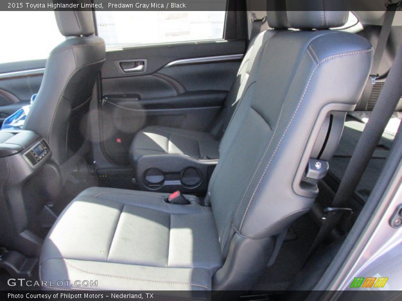Predawn Gray Mica / Black 2015 Toyota Highlander Limited