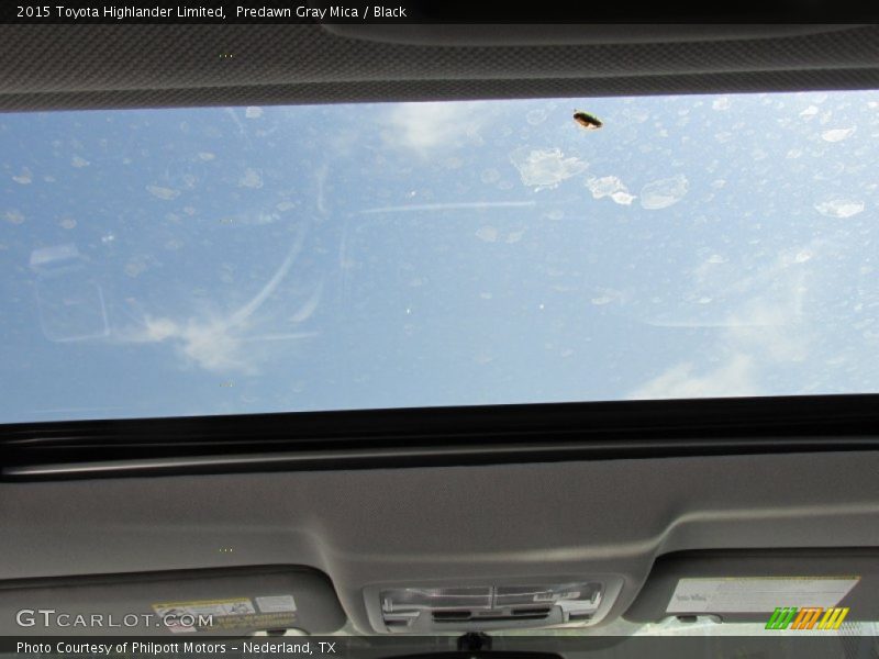 Predawn Gray Mica / Black 2015 Toyota Highlander Limited