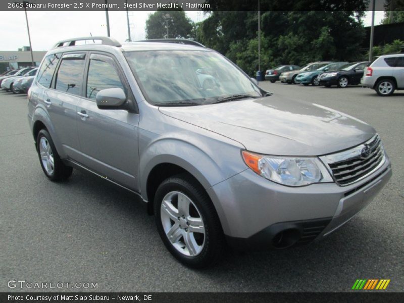 Front 3/4 View of 2009 Forester 2.5 X Premium