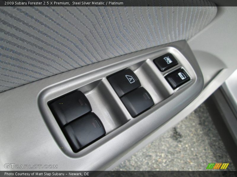 Steel Silver Metallic / Platinum 2009 Subaru Forester 2.5 X Premium