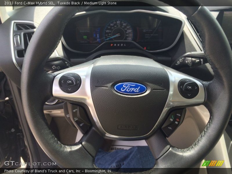 Tuxedo Black / Medium Light Stone 2013 Ford C-Max Hybrid SEL