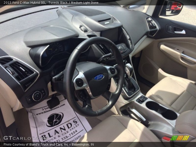 Tuxedo Black / Medium Light Stone 2013 Ford C-Max Hybrid SEL