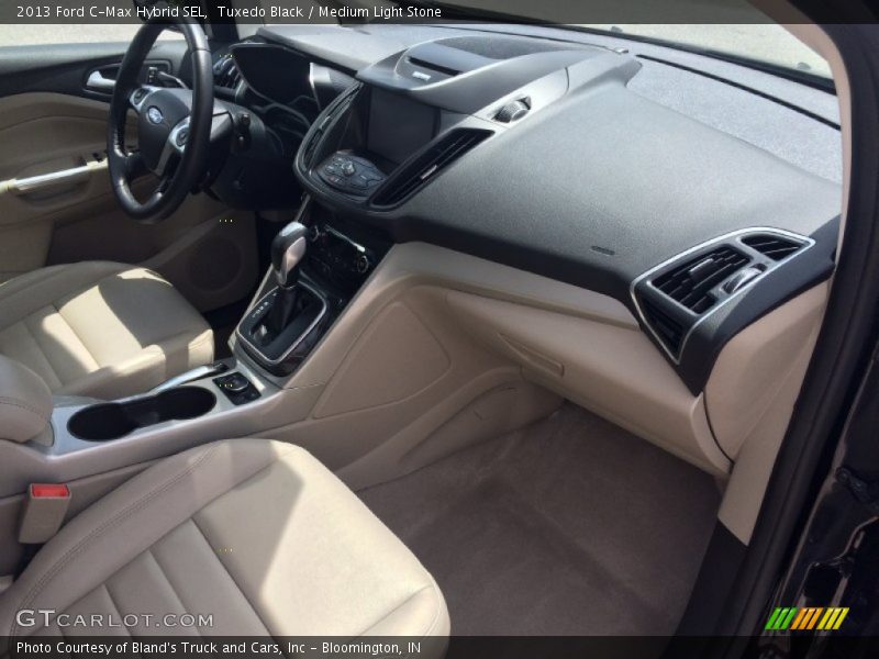 Tuxedo Black / Medium Light Stone 2013 Ford C-Max Hybrid SEL