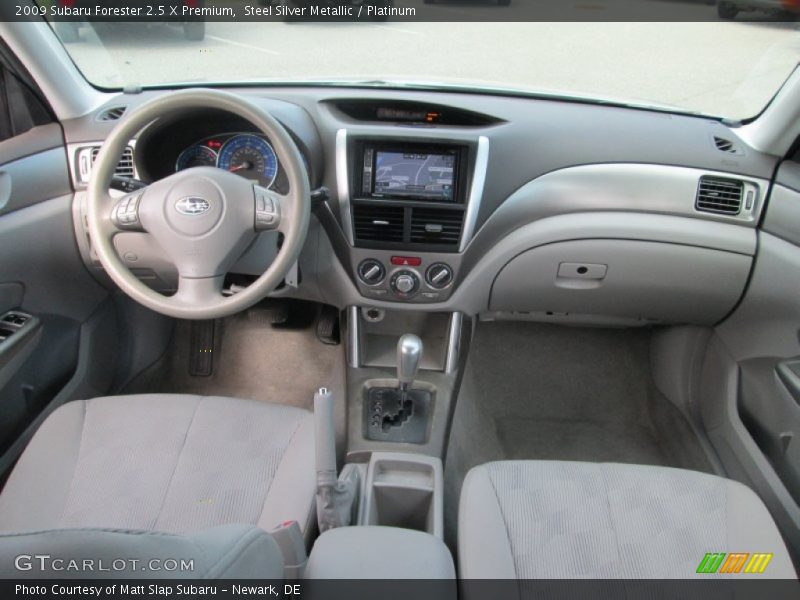 Dashboard of 2009 Forester 2.5 X Premium