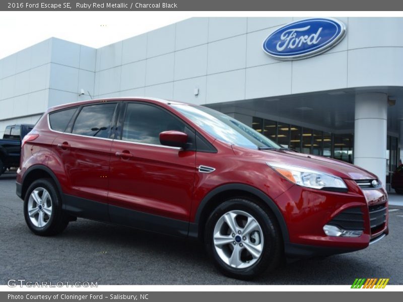 Front 3/4 View of 2016 Escape SE