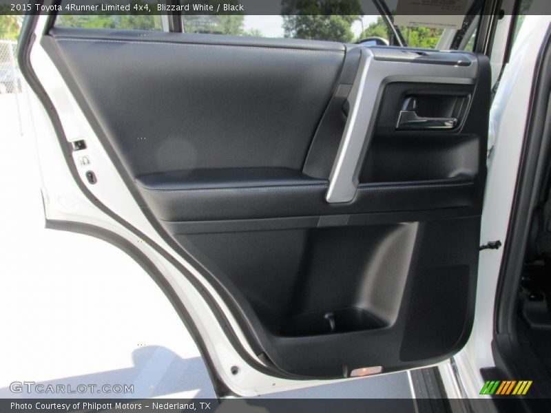 Blizzard White / Black 2015 Toyota 4Runner Limited 4x4