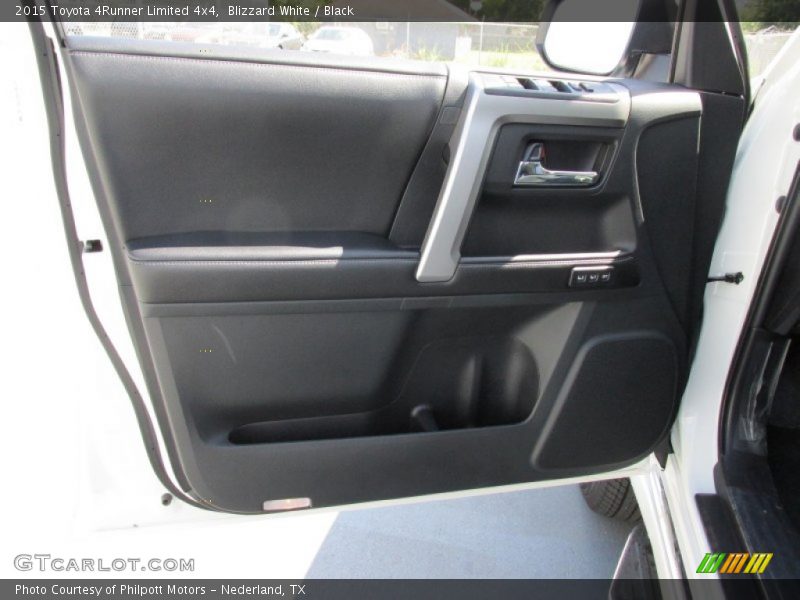 Blizzard White / Black 2015 Toyota 4Runner Limited 4x4