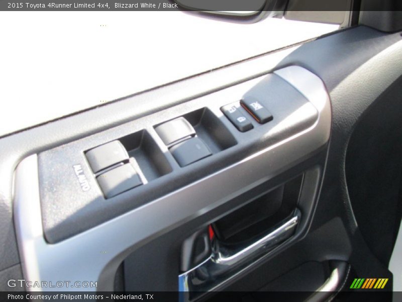 Blizzard White / Black 2015 Toyota 4Runner Limited 4x4