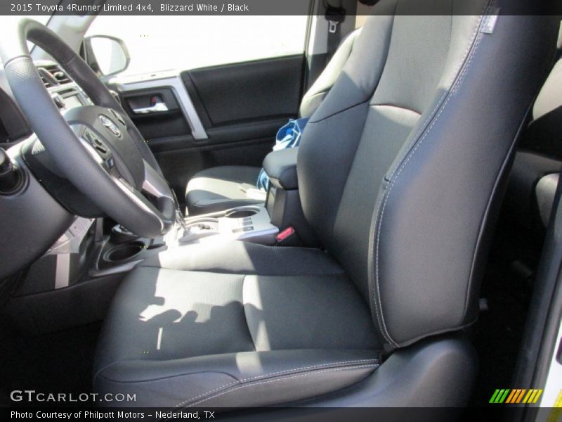 Blizzard White / Black 2015 Toyota 4Runner Limited 4x4