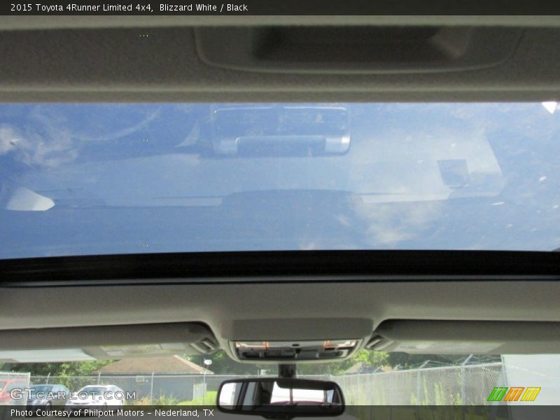 Blizzard White / Black 2015 Toyota 4Runner Limited 4x4