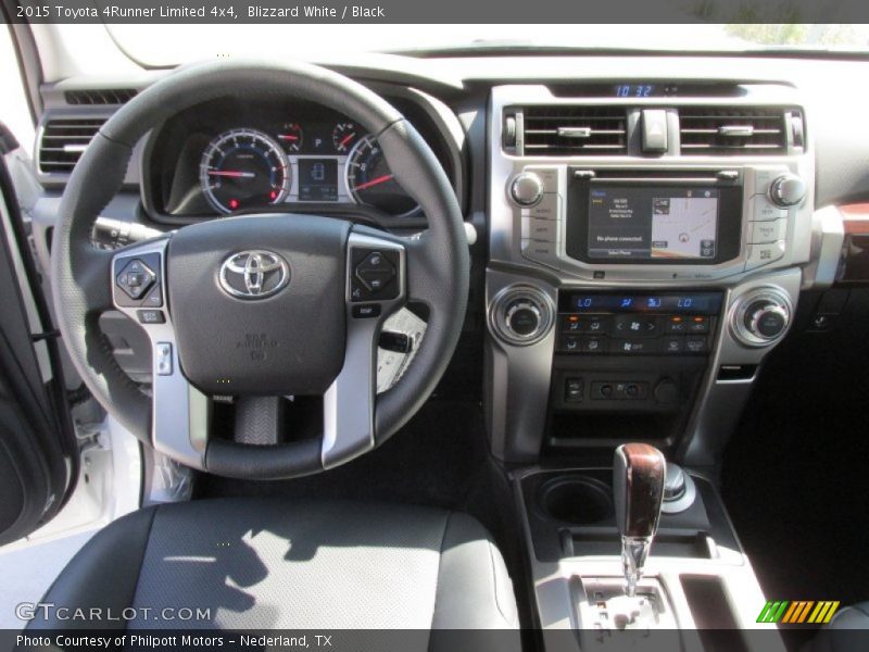Blizzard White / Black 2015 Toyota 4Runner Limited 4x4