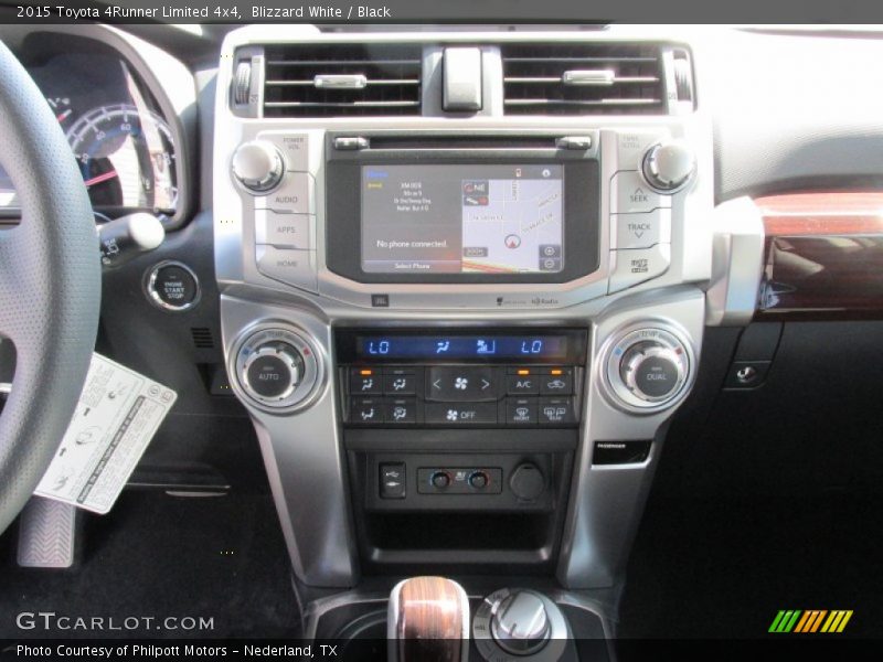 Blizzard White / Black 2015 Toyota 4Runner Limited 4x4