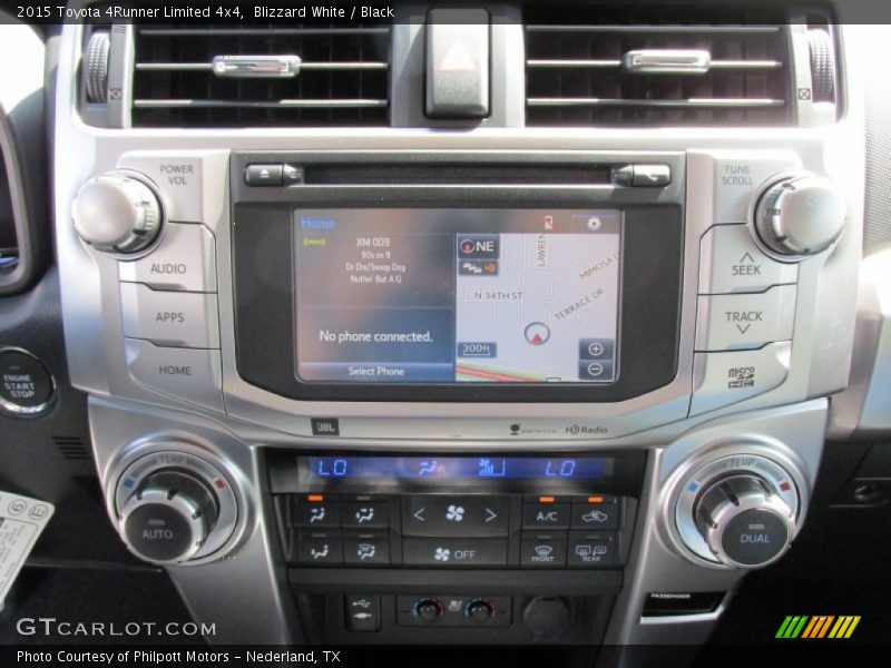 Blizzard White / Black 2015 Toyota 4Runner Limited 4x4