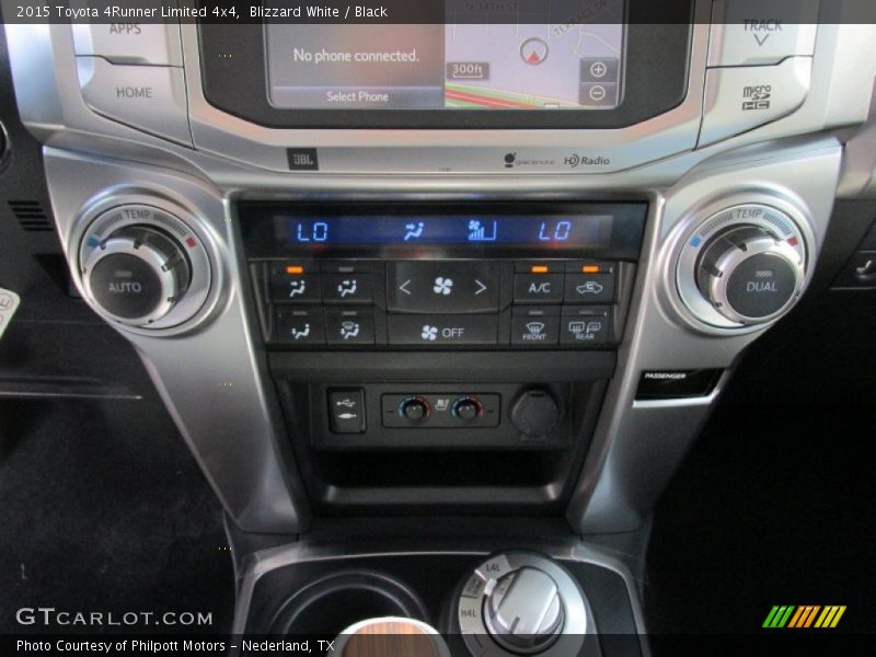 Blizzard White / Black 2015 Toyota 4Runner Limited 4x4