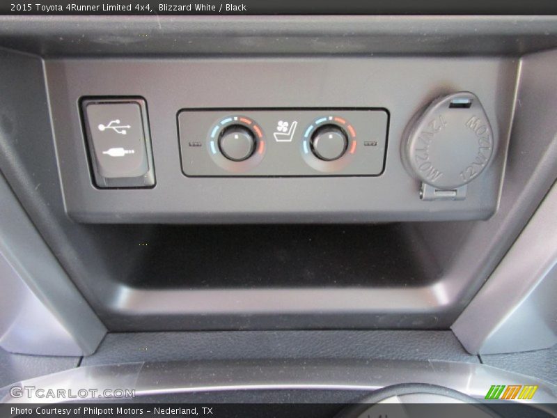 Blizzard White / Black 2015 Toyota 4Runner Limited 4x4