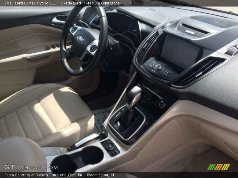 Tuxedo Black / Medium Light Stone 2013 Ford C-Max Hybrid SEL