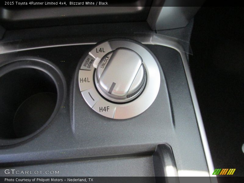 Blizzard White / Black 2015 Toyota 4Runner Limited 4x4