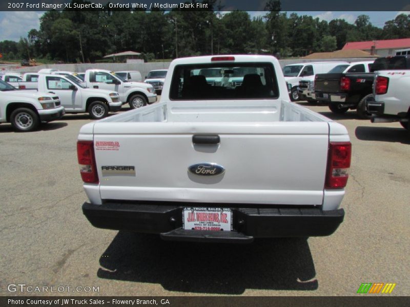 Oxford White / Medium Dark Flint 2007 Ford Ranger XL SuperCab