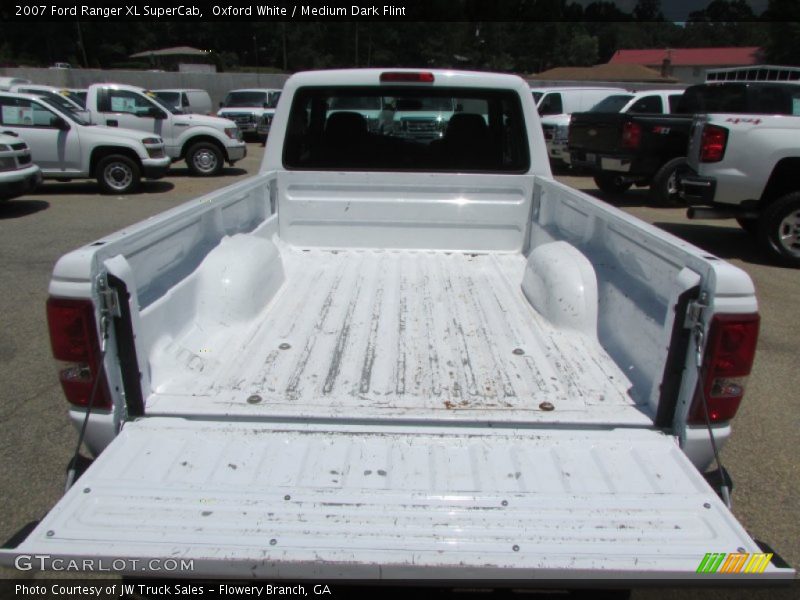 Oxford White / Medium Dark Flint 2007 Ford Ranger XL SuperCab