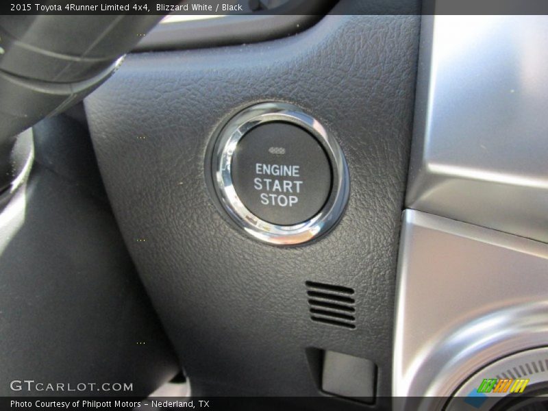 Blizzard White / Black 2015 Toyota 4Runner Limited 4x4