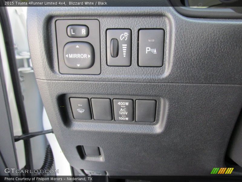 Blizzard White / Black 2015 Toyota 4Runner Limited 4x4