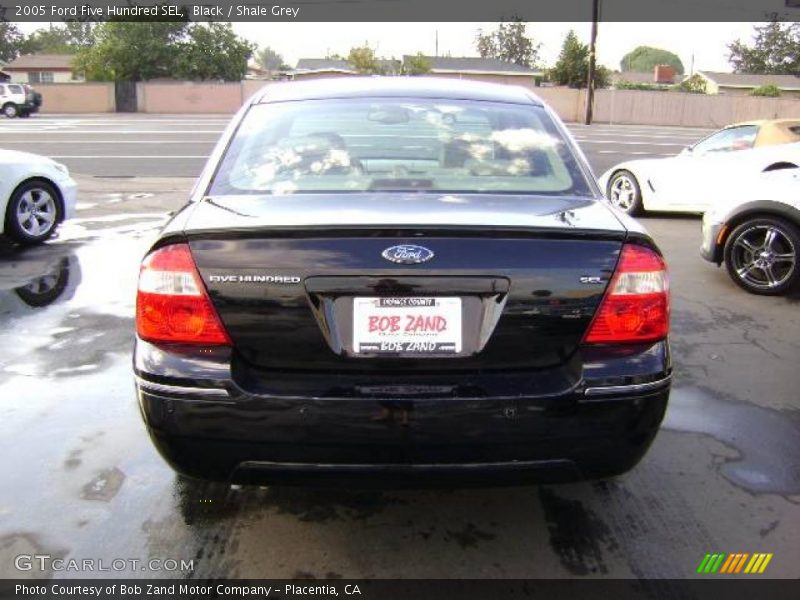 Black / Shale Grey 2005 Ford Five Hundred SEL
