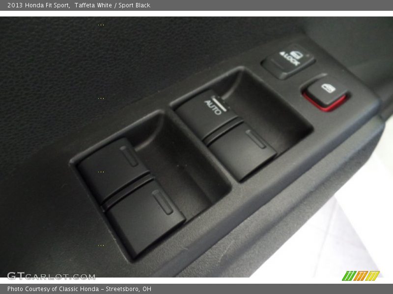 Taffeta White / Sport Black 2013 Honda Fit Sport