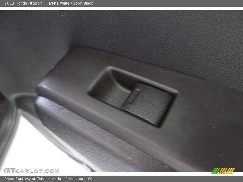 Taffeta White / Sport Black 2013 Honda Fit Sport