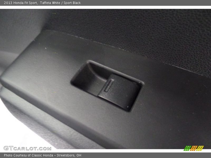 Taffeta White / Sport Black 2013 Honda Fit Sport