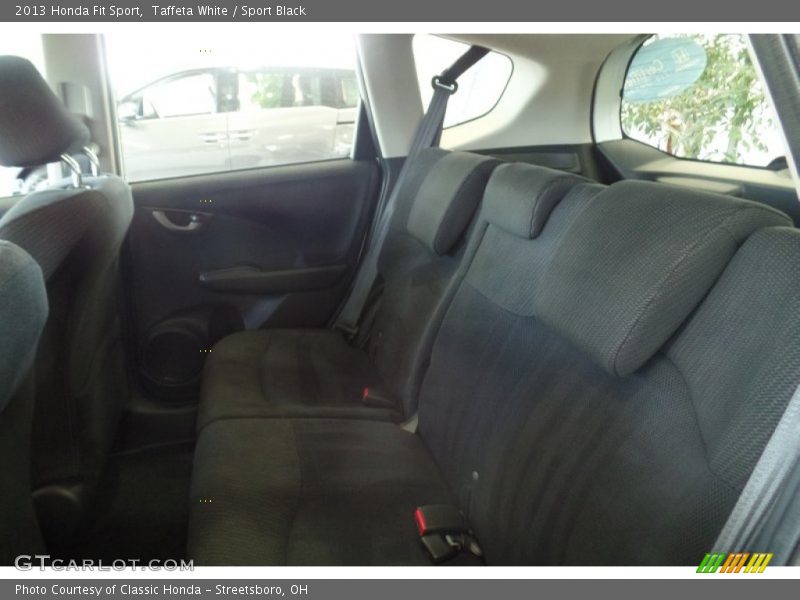 Taffeta White / Sport Black 2013 Honda Fit Sport
