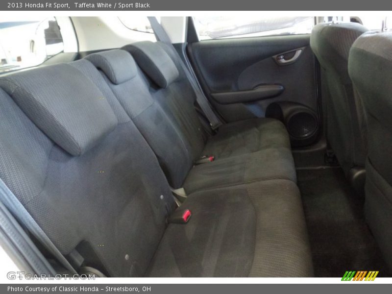 Taffeta White / Sport Black 2013 Honda Fit Sport