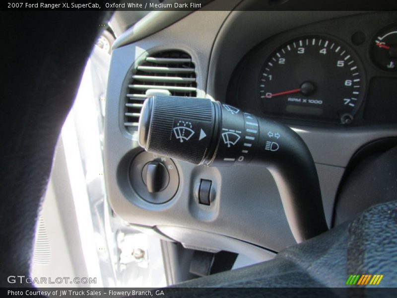 Oxford White / Medium Dark Flint 2007 Ford Ranger XL SuperCab