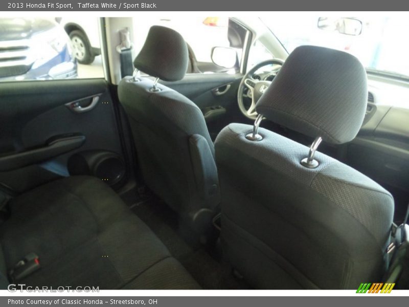 Taffeta White / Sport Black 2013 Honda Fit Sport