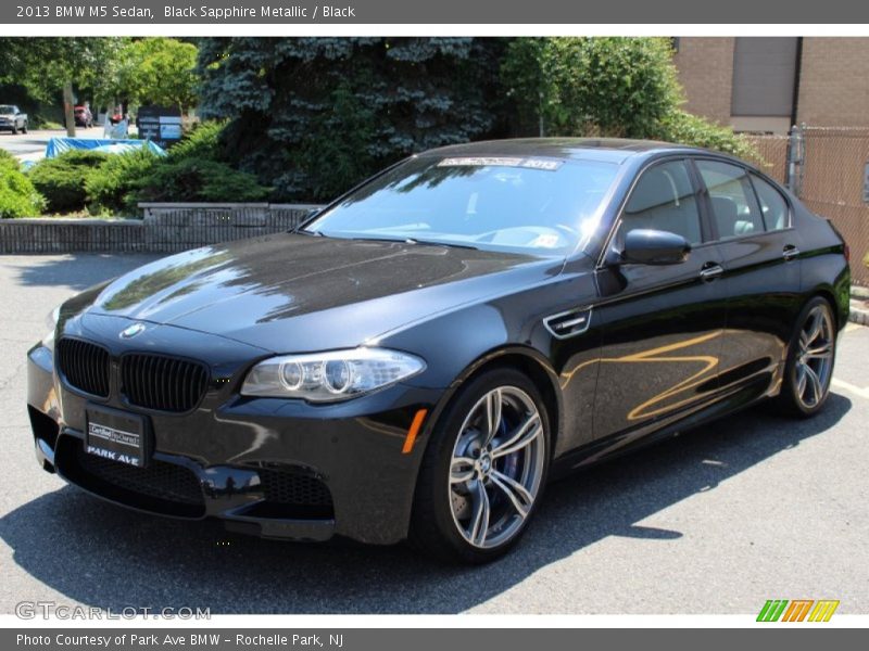 Black Sapphire Metallic / Black 2013 BMW M5 Sedan