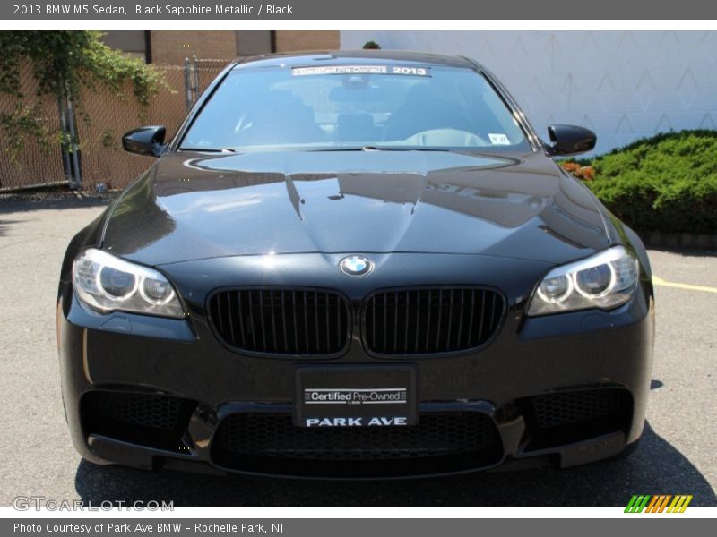 Black Sapphire Metallic / Black 2013 BMW M5 Sedan