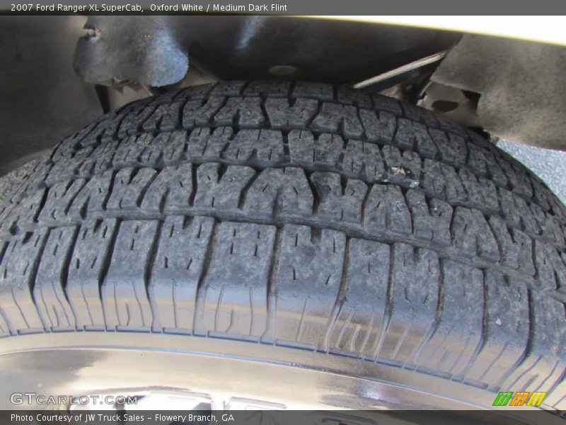 Oxford White / Medium Dark Flint 2007 Ford Ranger XL SuperCab
