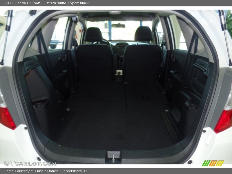 Taffeta White / Sport Black 2013 Honda Fit Sport
