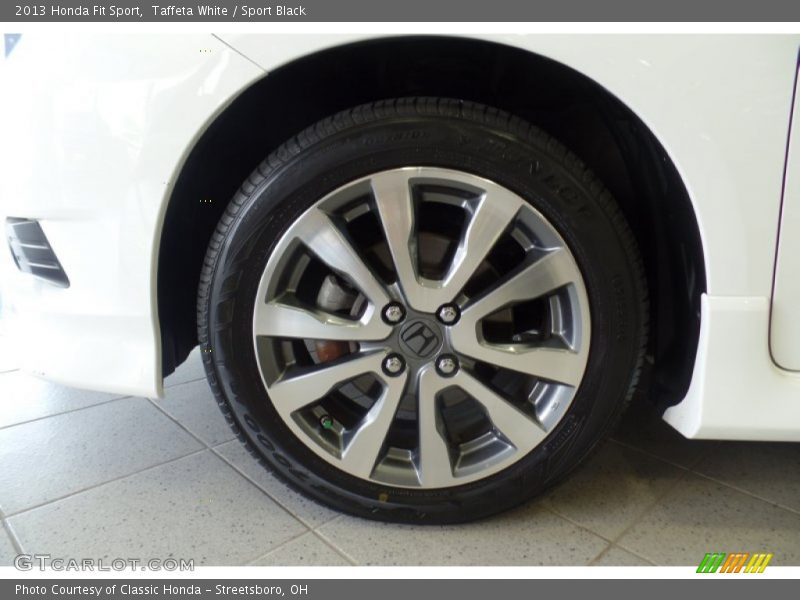 Taffeta White / Sport Black 2013 Honda Fit Sport