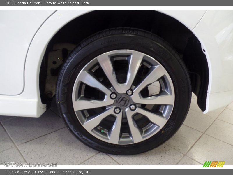 Taffeta White / Sport Black 2013 Honda Fit Sport