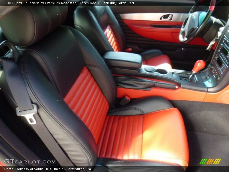 Torch Red / Black Ink/Torch Red 2003 Ford Thunderbird Premium Roadster
