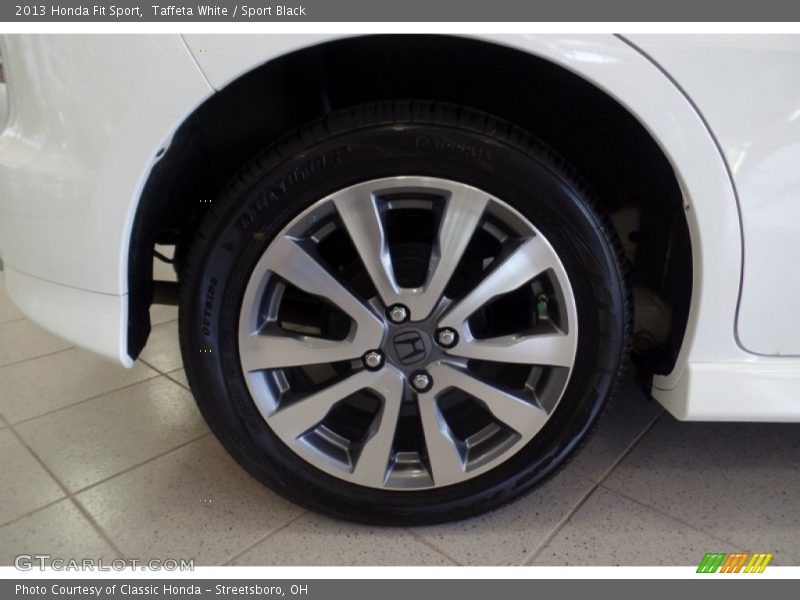 Taffeta White / Sport Black 2013 Honda Fit Sport