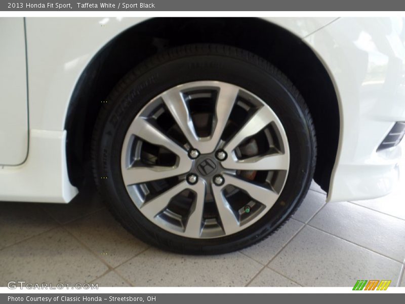 Taffeta White / Sport Black 2013 Honda Fit Sport