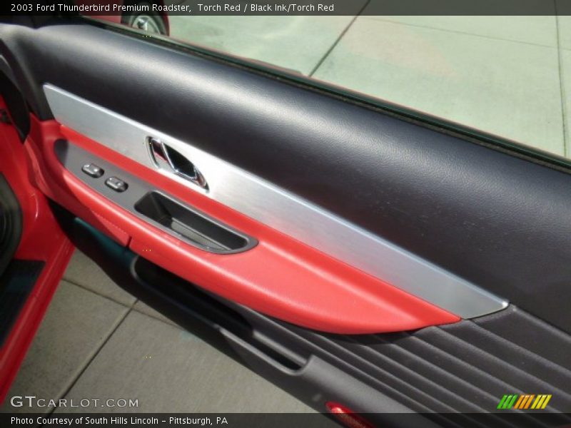 Torch Red / Black Ink/Torch Red 2003 Ford Thunderbird Premium Roadster