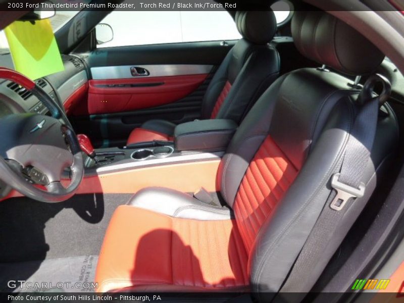 Torch Red / Black Ink/Torch Red 2003 Ford Thunderbird Premium Roadster