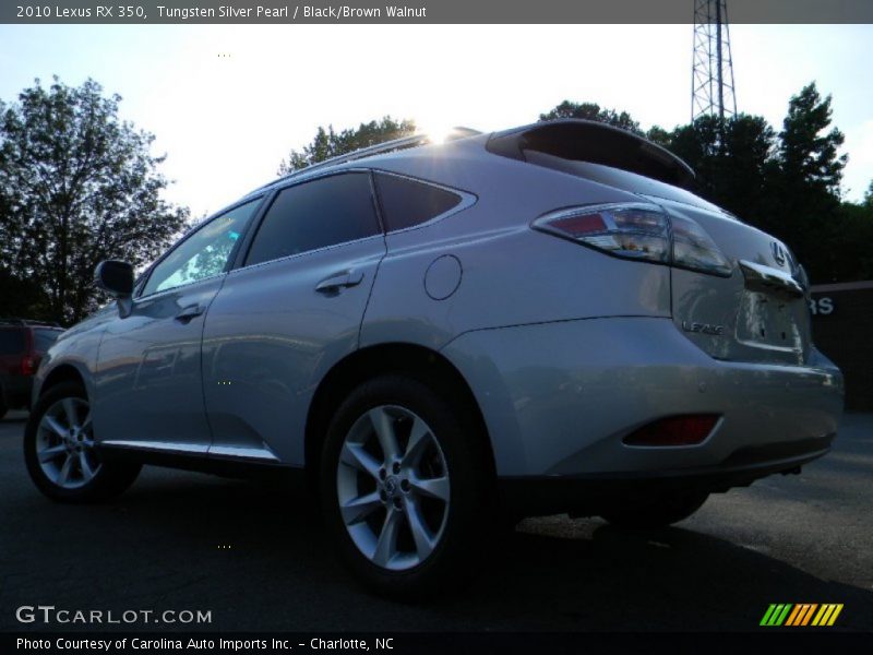 Tungsten Silver Pearl / Black/Brown Walnut 2010 Lexus RX 350
