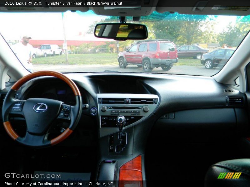 Tungsten Silver Pearl / Black/Brown Walnut 2010 Lexus RX 350
