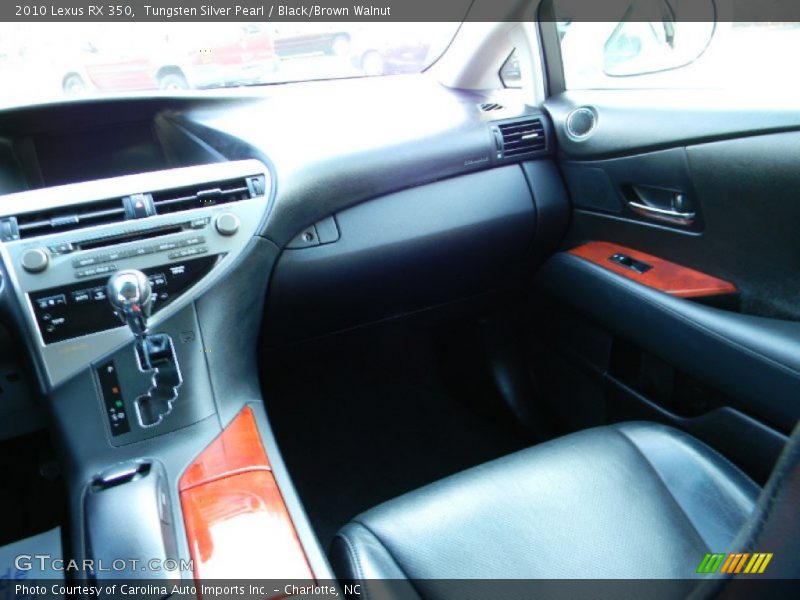 Tungsten Silver Pearl / Black/Brown Walnut 2010 Lexus RX 350