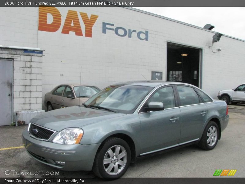 Titanium Green Metallic / Shale Grey 2006 Ford Five Hundred SEL AWD
