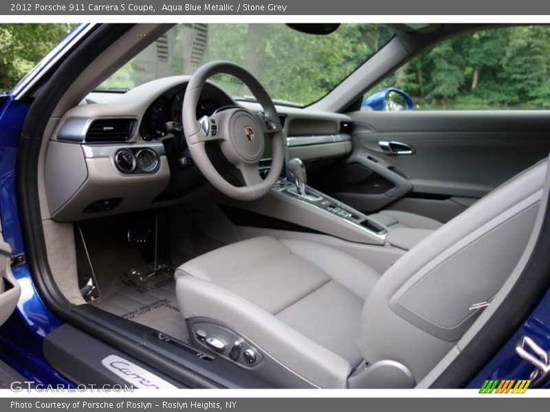 Stone Grey Interior - 2012 911 Carrera S Coupe 